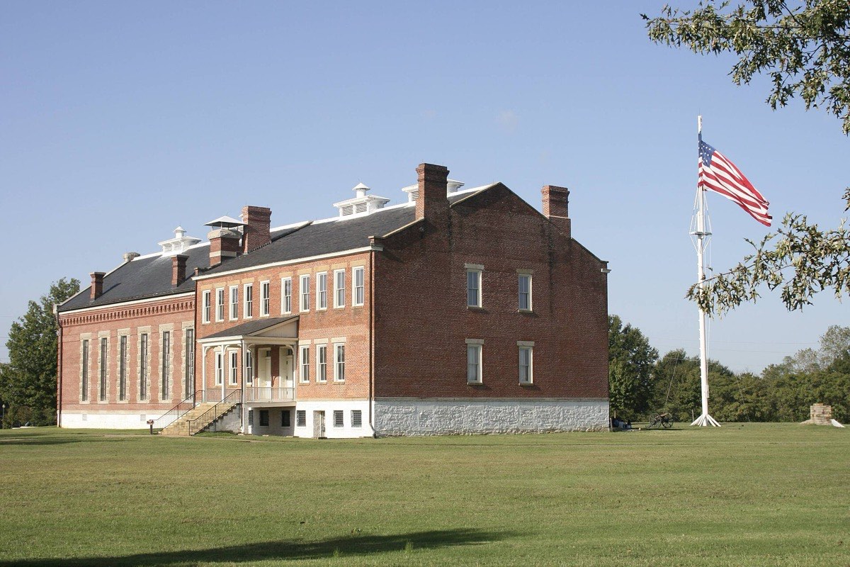 The historic courthouse at Fort Smith National Historic Site